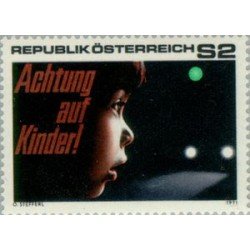 Österreich Austria - 1183 - 1971 Seguridad vial Lujo Österreich Austria - 1183 - 1971 Seguridad vial Lujo