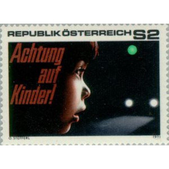 Österreich Austria - 1183 - 1971 Seguridad vial Lujo Österreich Austria - 1183 - 1971 Seguridad vial Lujo