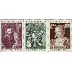 Österreich Austria - 1189/91 - 1971 Arte en Austria Lujo Österreich Austria - 1189/91 - 1971 Arte en Austria Lujo