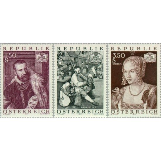 Österreich Austria - 1189/91 - 1971 Arte en Austria Lujo