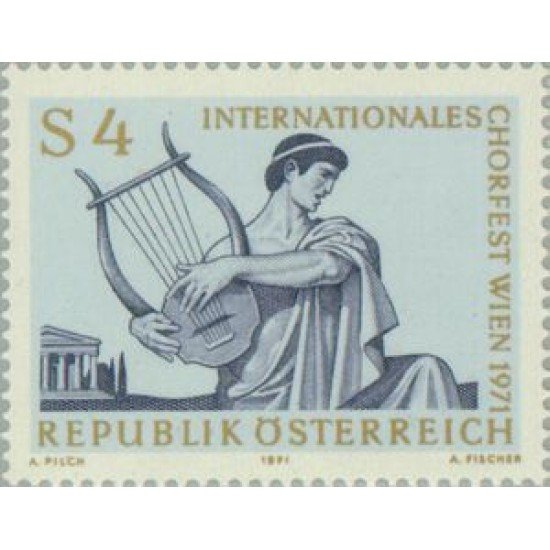 Österreich Austria - 1194 - 1971 Festival inter. de corales-Viena-Lujo Österreich Austria - 1194 - 1971 Festival inter. de corales-Viena-Lujo