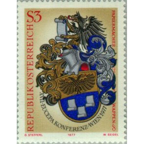 VAR3/S Österreich Austria  Nº 1387   XXVIIª Conf. de la EUCEPA-Viena-Lujo