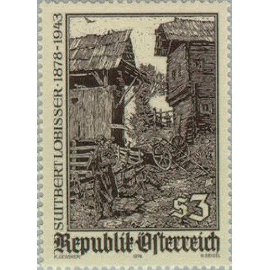 VAR3/S Österreich Austria Nº 1400 1978 Centº de Suitber Lobisser Lujo VAR3/S Österreich Austria Nº 1400 1978 Centº de Suitber Lobisser Lujo