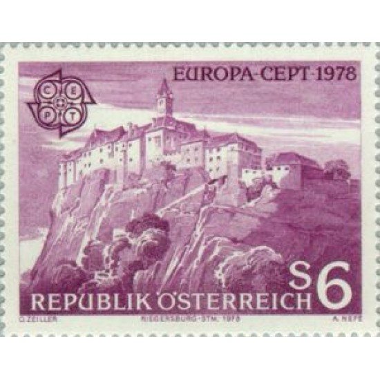 Österreich Austria - 1402 - 1978 Castillo de Riegersburg-Styrie-Lujo Österreich Austria - 1402 - 1978 Castillo de Riegersburg-Styrie-Lujo