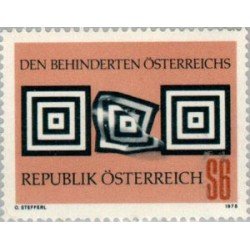 MED/S Österreich Austria  Nº 1415   1978  7º Congreso inter. ayuda a los disminuidos psíquicos Lujo