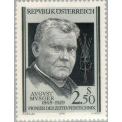 Österreich Austria - 1457 - 1979 50º Aniv. muerte de Auguste Musger Lujo