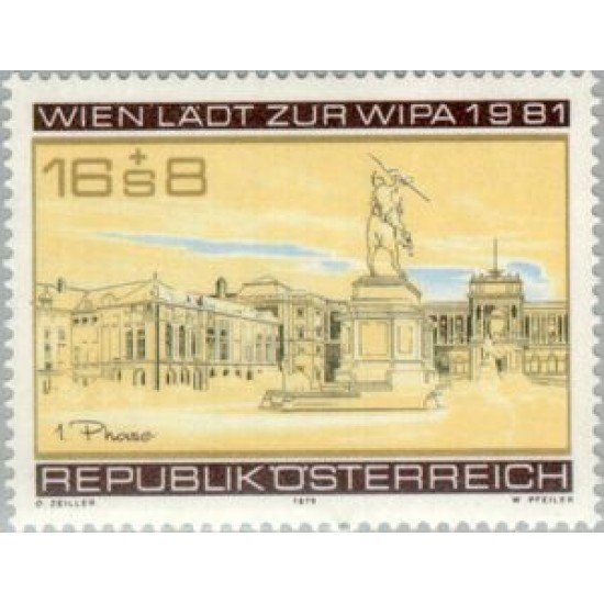 Österreich Austria - 1459 - 1979 Wipa 1981-exp. filatélica-Lujo