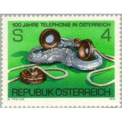 Öesterreich Austria - 1501 - 1981 Cent. del teléfono en Austria Lujo Öesterreich Austria - 1501 - 1981 Cent. del teléfono en Austria Lujo