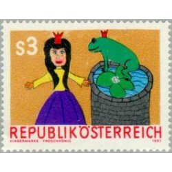 FAU5/S Öesterreich Austria   Nº 1503   1981  Sello para los niños Lujo