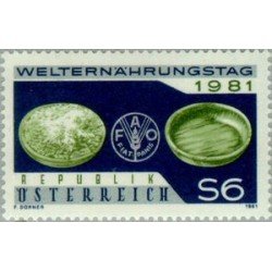 Öesterreich Austria - 1515 - 1981 Jornada undial de la alimentación Lujo Öesterreich Austria - 1515 - 1981 Jornada undial de la alimentación Lujo