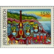 Öesterreich Austria  Nº 1906   1992  Arte moderno en Austria Lujo