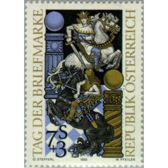 VAR3/S Öesterreich Austria Nº 1926 1993 Día del sello Lujo VAR3/S Öesterreich Austria Nº 1926 1993 Día del sello Lujo