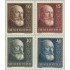 Österreich Austria 374/77 1928 10º Aniv. República-presidente Hainisch-Lujo