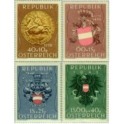 Österreich Austria - 773/76 - 1949 Por los prisioneros de guerra Lujo Österreich Austria - 773/76 - 1949 Por los prisioneros de guerra Lujo