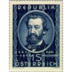 Österreich Austria - 783 - 1949 50º Aniv. muerte del compositor K. Millöcker Lujo Österreich Austria - 783 - 1949 50º Aniv. muerte del compositor K. Millöcker Lujo