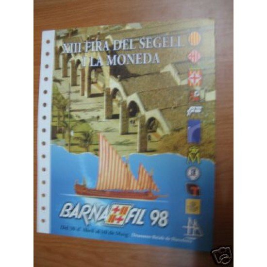 Barnafil 1998 Barcos España Documento 