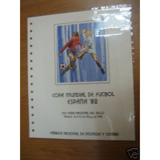España Documento FNMT 14 Fútbol España 82