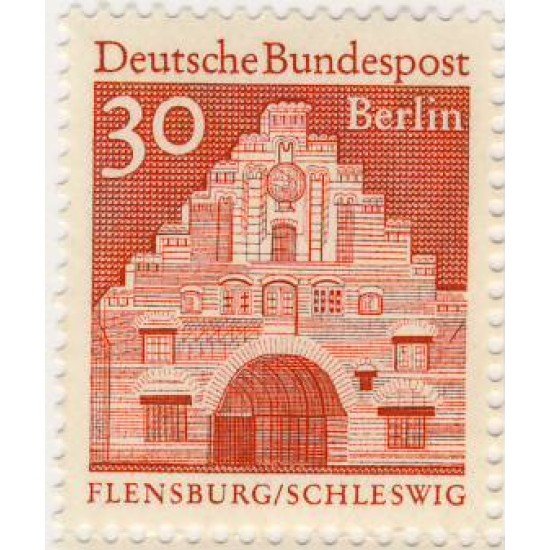  Alemania Berlín - 266 - 1967 DEUTSCHE Serie 1966 Lujo
