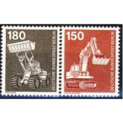  Alemania Berlín - 558/59 - 1979 DEUTSCHE Serie industria y técnica Lujo