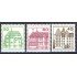  Alemania Berlín - 573/75 - 1979-80 DEUTSCHE Serie castillos Lujo