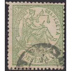 España Spain 150  1874 Alegoría de la Justicia Usado