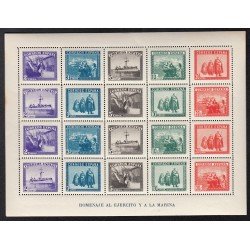 España Spain 849 1938 Ejercito y Marina Military MNH España Spain 849 1938 Ejercito y Marina Military MNH
