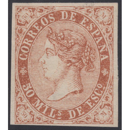 España Spain Variedad 98pca 1868 Prueba de Color