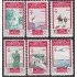 Marruecos Morocco  394/99 1954 Pro tuberculosos TB Paisajes Fauna Avión Landscapes Fauna Plane MH
