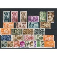 Sahara 1950 - 1953 Colección completa MNH 