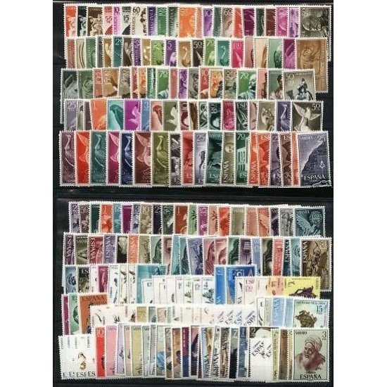 Sahara 1954-1975 Colección completa MH
