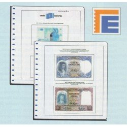 <div><strong>Hojas España Billetes Edifil 1906/1938 Alfonso XIII - Guerra Civil<br
/>
</strong></div>
