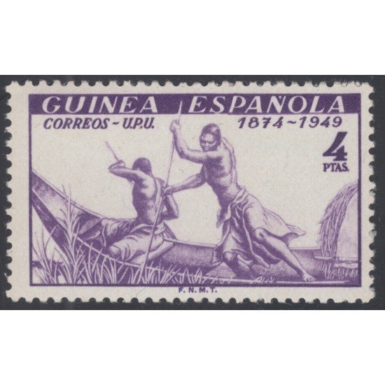 Guinea Española 275 1949 UPU MNH 