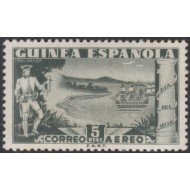 Guinea española 276 1949 Día del sello Conde de Argelejo MNH Guinea española 276 1949 Día del sello Conde de Argelejo MNH