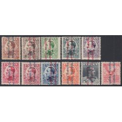España Spain 593/603 593/03 1931 Alfonso XIII MH España Spain 593/603 593/03 1931 Alfonso XIII MH