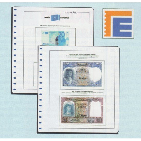<div><strong>Hojas España Billetes Edifil 1906/1928 Alfonso XIII - República<br
/>
</strong></div> <div><strong>Hojas España Billetes Edifil 1906/1928 Alfonso XIII - República<br
/>
</strong></div>
