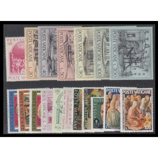 Vaticano 1975  Año completo 
