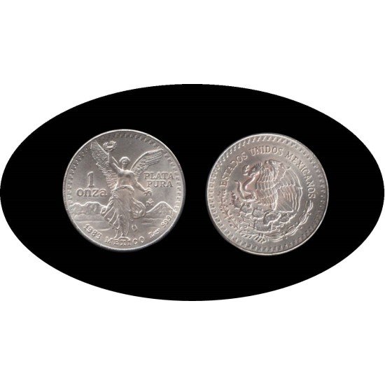 Méjico Mexico 1983 1 Onza Libertad Liberty Plata Silver Ag