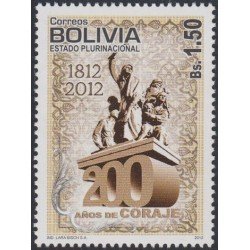 Bolivia 1452 2012 Bicentenario de los Héroes de la Coronilla MNH Bolivia 1452 2012 Bicentenario de los Héroes de la Coronilla MNH