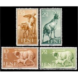Ifni 152/55 1959  Pro infancia Fauna doméstica MNH 