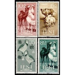 Ifni 159/62 1960  Pro infancia Fauna MNH 