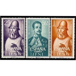 Ifni 187/89 1962  Pro infancia Jofre Tenorio César Fdez. Duro MNH 