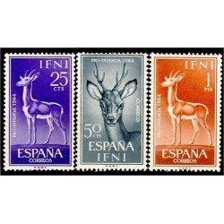 Ifni 203/05 1964  Pro infancia Fauna MNH 