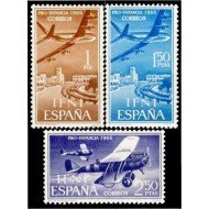 Ifni 218/20 1966  Pro infancia Aviación Plane MNH 