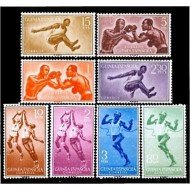 Guinea Española 376/83 1958 Serie Básica Deportes MNH Guinea Española 376/83 1958 Serie Básica Deportes MNH