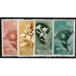 Rio Muni 10/13 1960 Flora MNH 