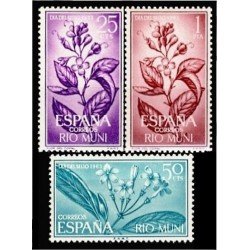 Rio Muni 42/44 1964 Día del sello (1963) Flora MNH 