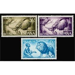 Rio Muni 69/71 1966 Pro infancia Fauna MNH 
