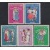 Colombia A- 512/16 1970/71 Folklore Costumbres MNH