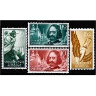 Sahara 172/75 1960 Pro infancia Quevedo - La hora de todos-Pablo de Segovia MNH 