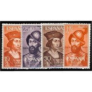 Sahara 197/00 1961 Día del Sello Alfonso Feranadez de Lugo - Diego Garcia de Herrera MNH Sahara 197/00 1961 Día del Sello Alfonso Feranadez de Lugo - Diego Garcia de Herrera MNH